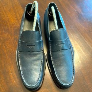 Tod’s Dark Navy Penny Loafers M sz8